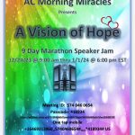 AC Morning Miracles marathon 24-12 thru 1-1